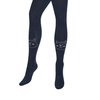Granatowe rajstopy bawełniane