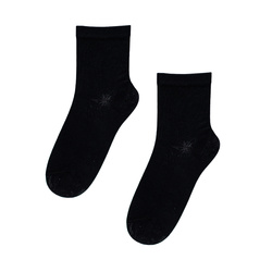 Czarne skarpetki gładkie