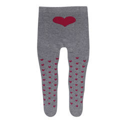 Szare rajstopy w seduszka