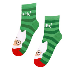 Zielone skarpetki w Mikołaje