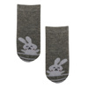 Szare skarpetki z królikiem