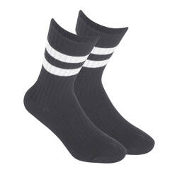 Skarpetki damskie prążek bezuciskowe