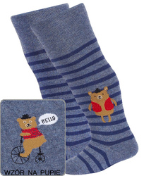 Rajstopy bawełniane miś