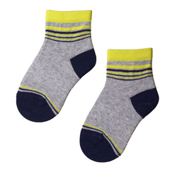 Szare skarpetki w paski Be Active